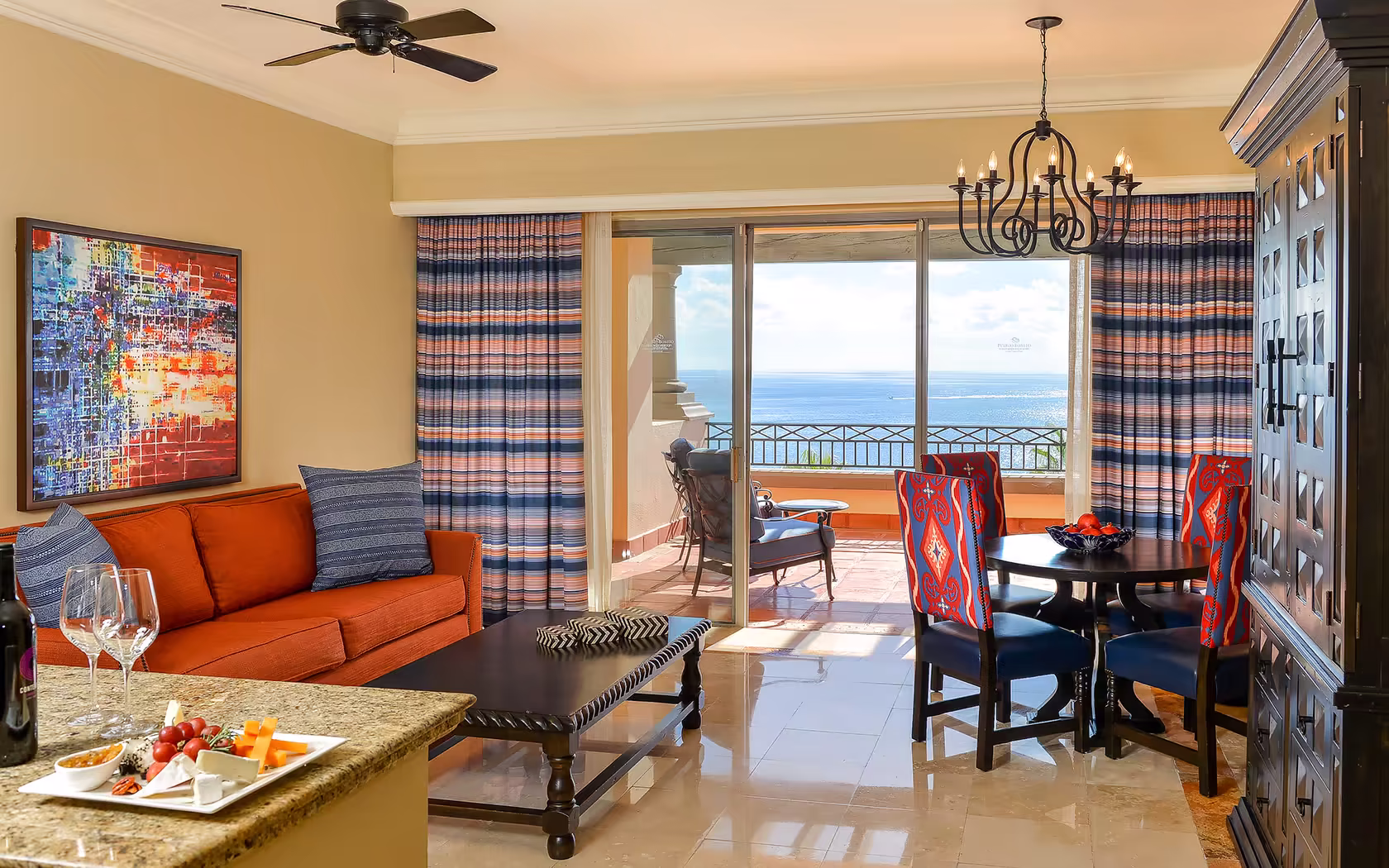 Resort suite interior