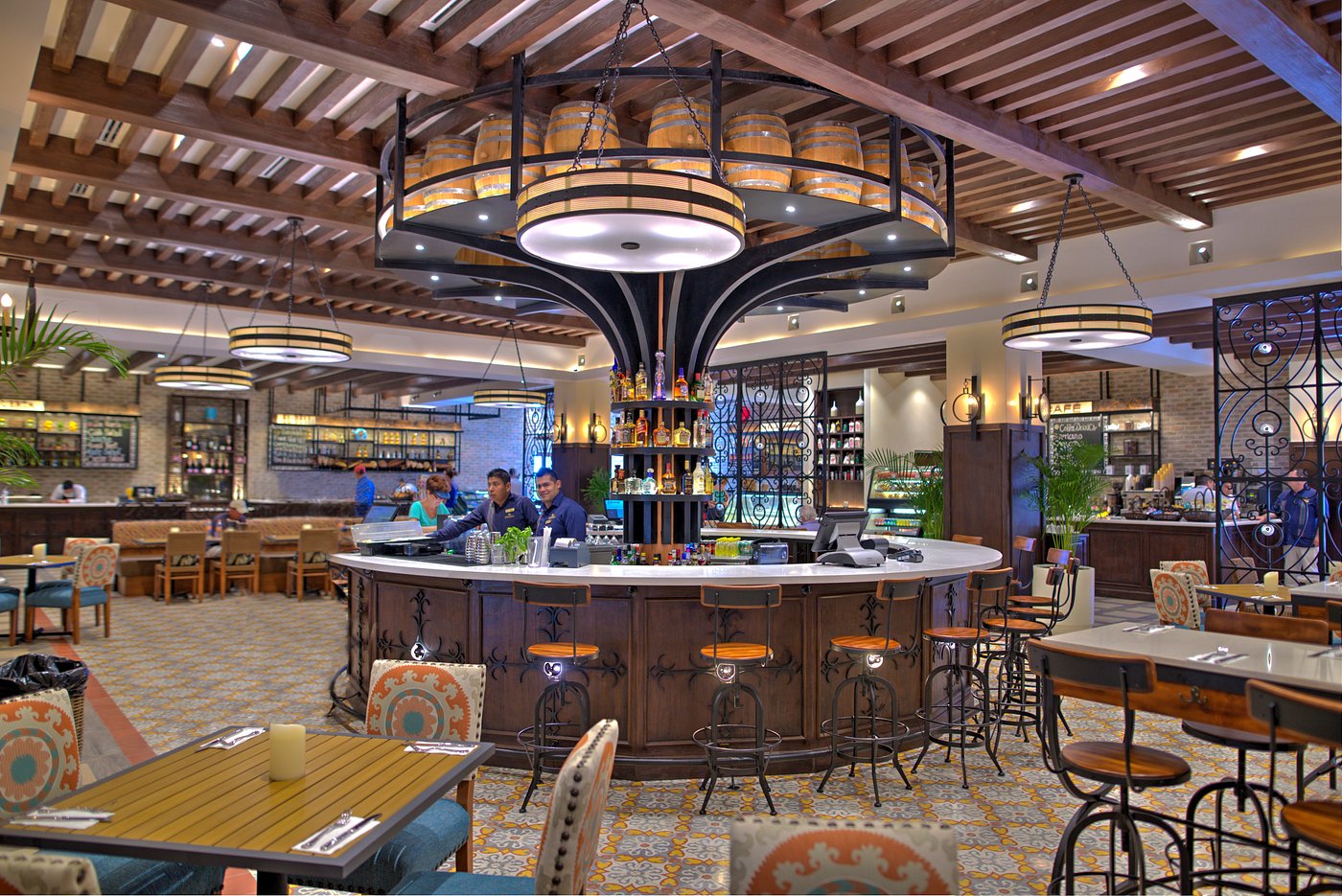 The Market dining space